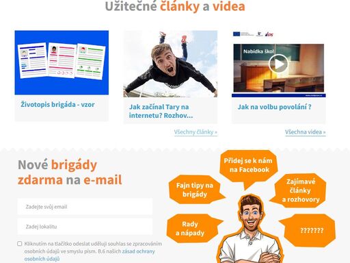 stovky aktuálních brigád nejen pro studenty. najdete u nás největší nabídku brigád z prahy, brna, ostravy i z dalších měst. denně aktuuální nabídka brigád z celé čr i zahraničí.