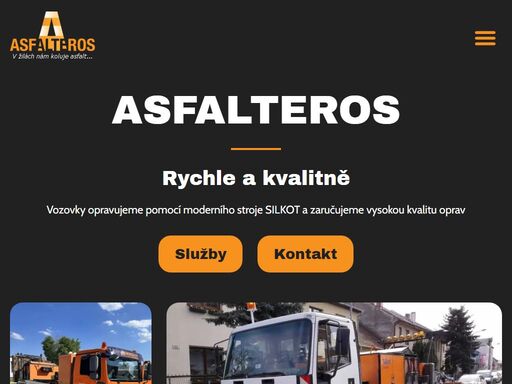 jako jedna z mála firem v čr používáme pro opravy vozovek revoluční technologii ithr, s využitím strojů silkot. již od roku 2011 se asfalteros věnuje opravám vozovek.