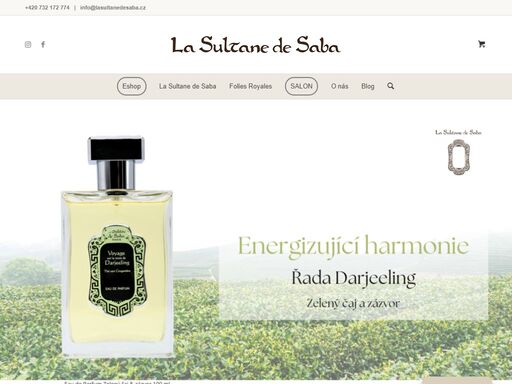 la sultane de saba | francouzská kosmetická péče / jsme výhradní oficiální distributor pro českou a slovenskou republiku.