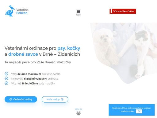 veterinární ordinace s dlouholetými zkušenostmi, která léčí vaše psy, kočky a drobné savce v brně - mvdr. tomáš pelikán