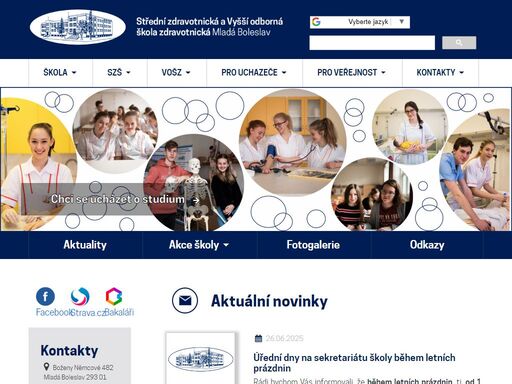 střední zdravotnická škola a vyšší odborná škola zdravotnická
