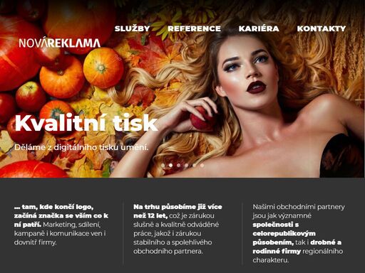 reklamní agentura nová reklama nabízí inovativní, plně profesionální a především inteligentní přístup při tvorbě reklamy.