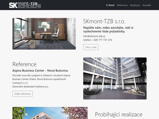 dodávka a montáž rozvodů vody, kanalizace, topení, chlazení, plynu a vzduchotechniky. instalace měření a regulace všech zařízení tzb. montáž systémů rekuperace.
