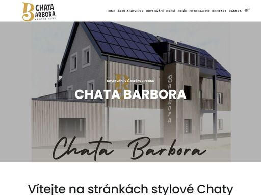 chata barbora - ubytování na horách
