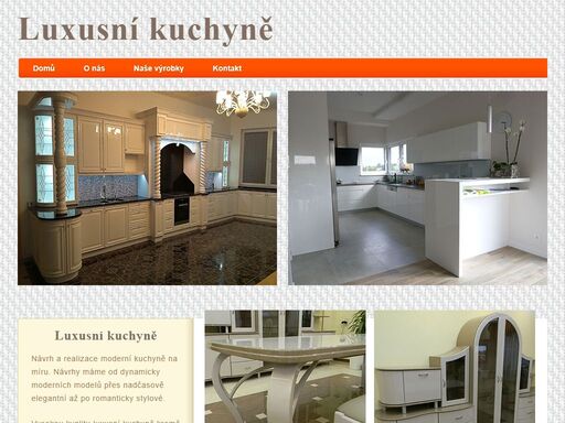 návrh a realizace moderní kuchyně na míru.