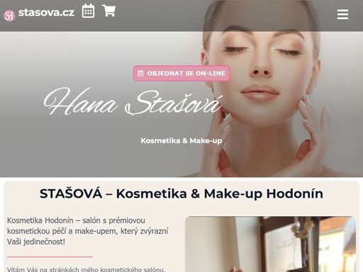 kosmetický salón hodonín – prémiová kosmetika eberlin, make-up, úprava obočí. objednejte se online! snadné parkování. poukazy online.