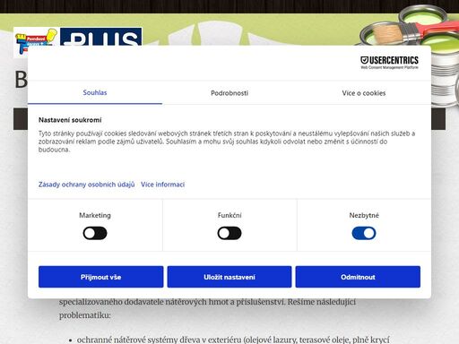 povrchové úpravy plus, s.r.o. je maloobchodní a velkoobchodní distributor nátěrových materiálů s e-shopem kamennou prodejnou ve zlíně.