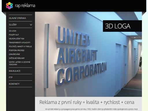 ve výrobě reklamy a propagace pracujeme od roku 1992. naším cílem je především vaše spokojenost a proto mezi naše priority patří kvalita, cena a rychlost.