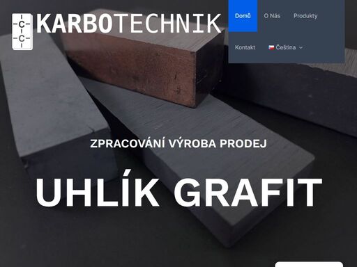 specializujeme se na zakázkovou výrobu a prodej produktů z grafitu a dalších uhlíkových materiálů pro konečné spotřebitele.