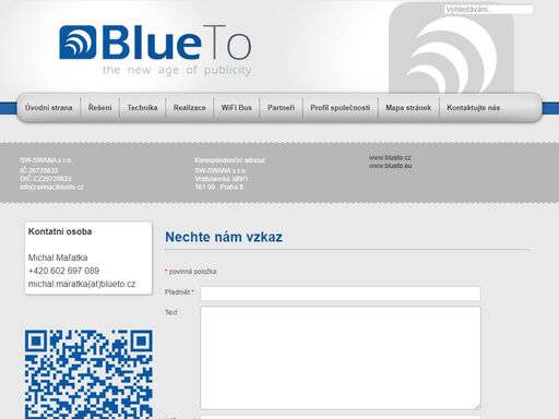 audiovizuální interakce a kreativita s vlastním sw řešením nejen pro reklamu.