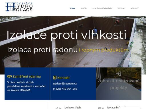 provádíme izolace střech, balkónů a teras