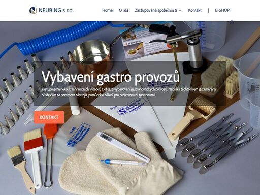 zastupujeme několik zahraničních výrobců z oblasti vybavování gastronomických provozů. nástroje, pomůcky a nářadí pro gastronomii.