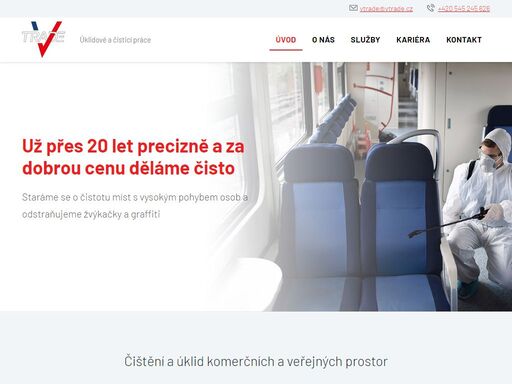 staráme se o čistotu míst s vysokým pohybem osob a odstraňujeme žvýkačky a graffiti 