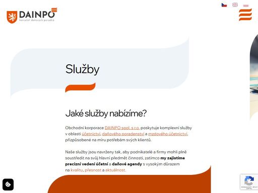 spolehlivé služby v oblasti účetnictví a daňového poradenství. již od roku 1996 pomáháme podnikatelům růst a šetřit čas i starosti. obraťte se na odborníky