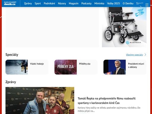 novinky a zprávy z karlových varů a okolí. nejdůležitější informace a události z jednotlivých obcí, dění v politice, kultuře, sportu i v běžném životě.