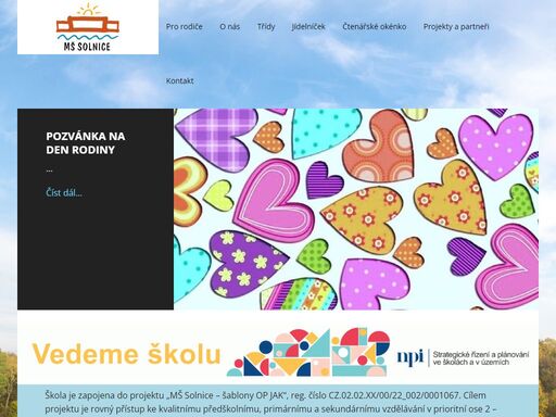 moderní mateřská škola v královéhradeckém kraji
