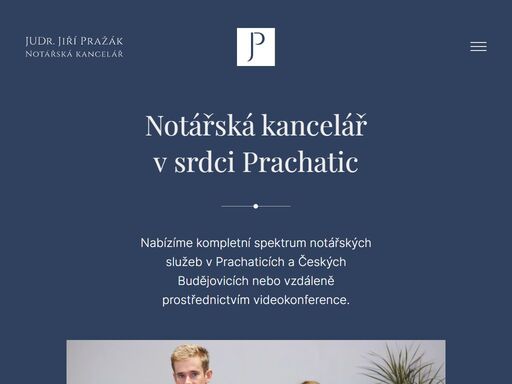 nabízíme kompletní spektrum notářských služeb v prachaticích a českých budějovicích nebo vzdáleně prostřednictvím videokonference.