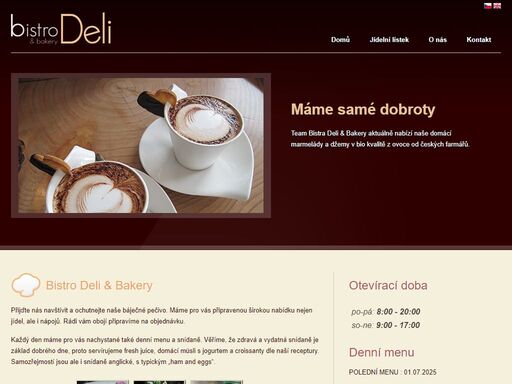 bistro deli - bistro, restaurace, kavárna. občerstvení, obědní menu, jídla na objednávku. přijďte si posedět do příjemné atmosféry a ochutnat některé z našich dobrot.