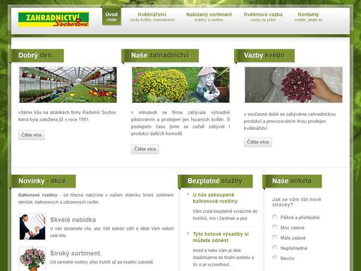 zahradnictví, sochorová, strážnice, kytice, vazba,
pěstování květin, přípojky, jezírka, dřeviny, stromky, ovocné stromky, zahradnictví, sochorová, strážnice, kytice, vazba,
pěstování květin, přípojky, jezírka, dřeviny, stromky, ovocné stromky,