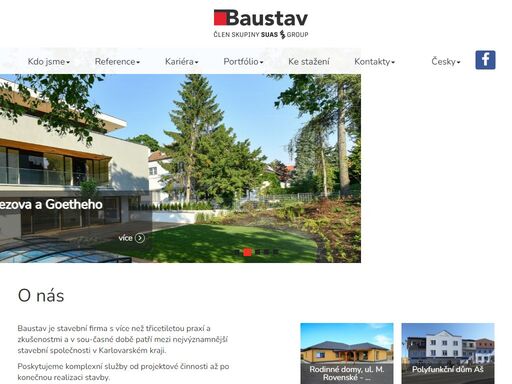 baustav, je stavební společnost z karlových varů s dlouholetou tradicí. poskytujeme komplexní služby od projektu až po konečnou realizaci stavby. 