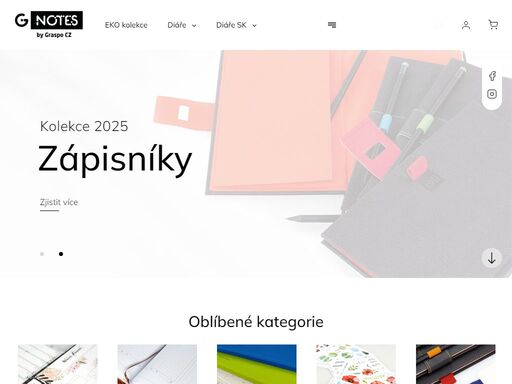 g-notes český výrobce diářů, zápisníků a kalendářů. firemní diáře a zápisníky s logem na deskách. zakázková výroba na míru od 300 kusů. komplexní tiskové služby s důrazem na preciznost a profesionalitu. diáře a zápisníky s citem pro přírodu