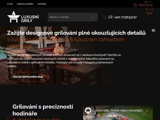 #luxusní grily#. 