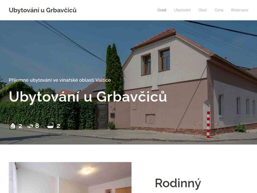 rodinný penzion u grbavčiců ve valticích