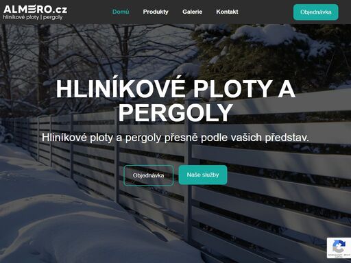 almero.cz - hliníkové ploty a pergoly na míru. navrhujeme, vyrábíme a montujeme hliníkové ploty, brány a pergoly.