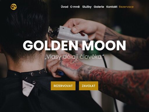 golden moon je čistě pánské holičství, založené na kvalitním střihu za bezkonkurenční cenu, zaměřuje se pouze na pánské střihy, ať už to jsou fady, nebo jen zkrácení vlasů a úpravou vousů s konečným stajlingem. a to vše v orlové.