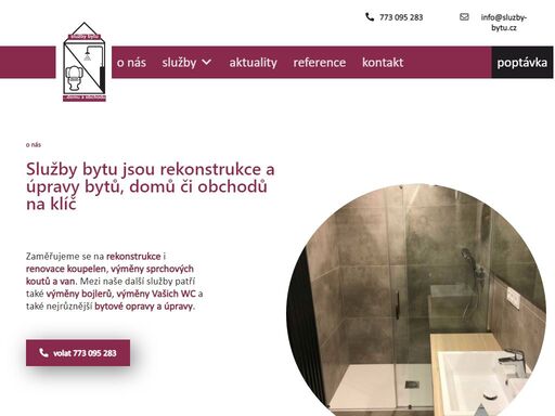 zaměřujeme se na rekonstrukce i renovace koupelen, výměny sprchových koutů a van. mezi naše další služby patří také výměny bojlerů, výměny vašich wc