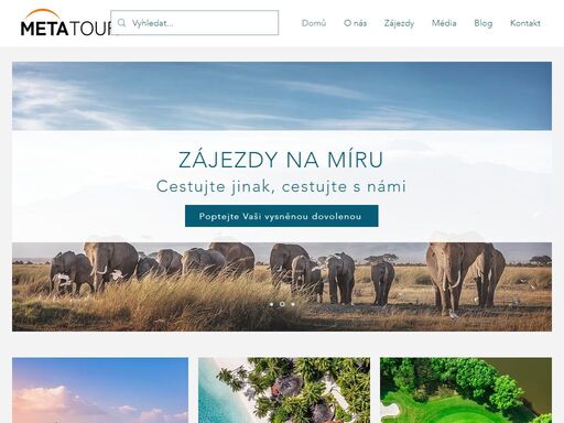 objevujte svět s metatour! nabízíme luxusní pobytové a poznávací zájezdy na míru. specializujeme se i na golfové pobyty. postaráme se o každý detail vaší dovolené.