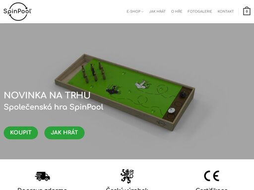 novinka na trhu! společenská dřevěná desková hra spinpool, která svými jednoduchými pravidly pohltí každého hráče | vyrobena v čr