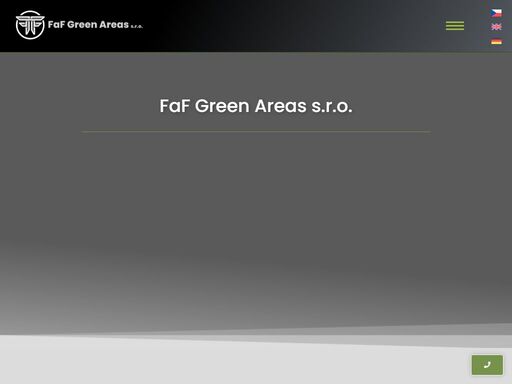 komplexní péče o zeleň a odborné nástrojařské práce. faf green areas – spolehlivý partner pro města, obce, firmy i soukromé zahrady.