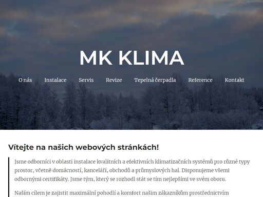 jsme spolehlivý, certifikovaný team s dlouholetou zkušeností, který vám zajistí instalaci, revizi a servis klimatizačních jednotek a tepelných čerpadel.