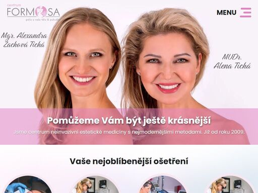 nabízíme celou řadu neinvazivních regeneračních a omlazovacích postupů, přístup k nejnovějším trendům estetické medicíny i prodej lékařské léčebné kosmetiky.