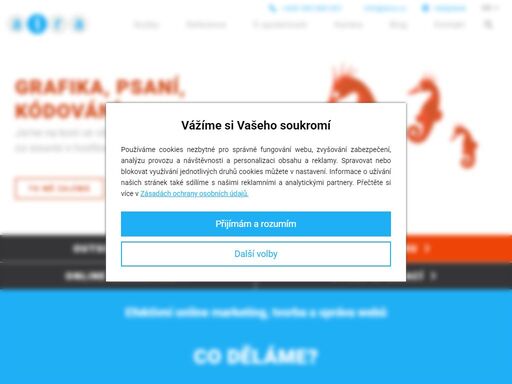 proplujte s námi úskalími it a marketingu! pomůžeme vám se
správu počítačové sítě, tvorbu účelného webu či aplikace. zajistíme kompletní online marketing.