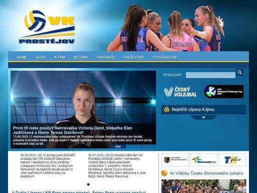 volejbalový klub vk prostějov