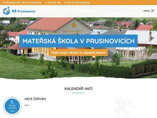 mateřská škola prusinovice
