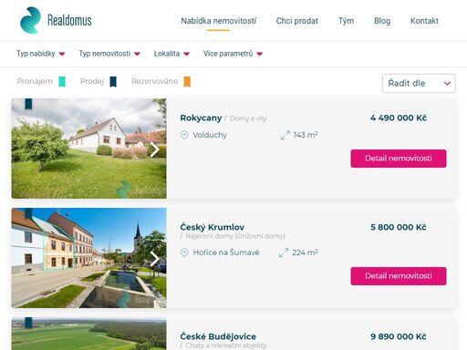 realitní kancelář české budějovice realdomus - realitka s makléři, co prodaji vaší nemovitost rychle a za více peněz, než u konkurence.