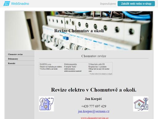 revize chomutov a okolí