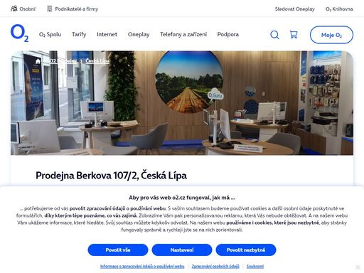 prodejna česká lípa - berkova 107/2. o2 služby, telefony, zařízení a příslušenství nebo profesionální podpora a spoustu dalšího, to nabízejí všechny naše značkové prodejny.