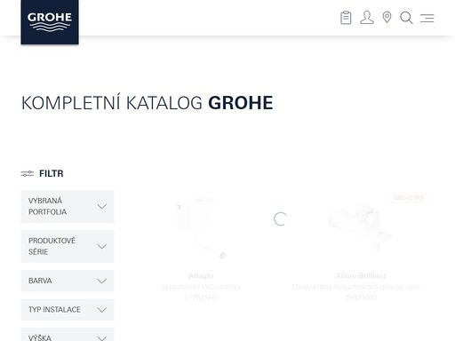 grohe, koupelna, baterie, sprchy, termostatické, sprcha, sprchová hlavice, baterie, kuchyňské baterie, wc, wc, koupelnové baterie, splachovací wc, luxusní baterie, silikonová baterie, dřezová baterie, kuchyňský dřez, teplá sprcha, kartuše, bidet, instalace baterií, instalatérské práce. termostatický radiátor