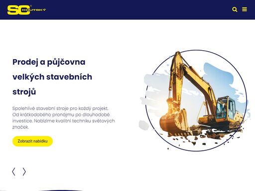 půjčovna a prodej stavebních strojů. pažící boxy, dopravní značení a kompletní servis. získejte profesionální techniku pro vaši stavbu.