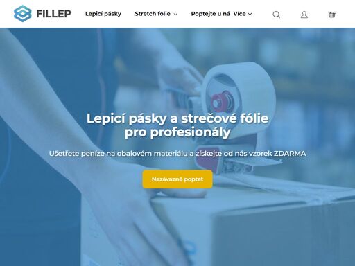 nabízíme široký výběr lepicích pásek a strečových fólií pro domácí i profesionální použití - fillep