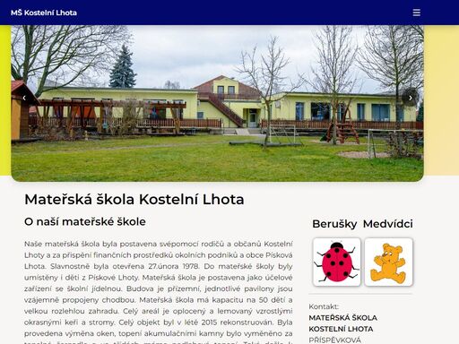 mateřská škola kostelní lhota mateřská škola kostelní lhota