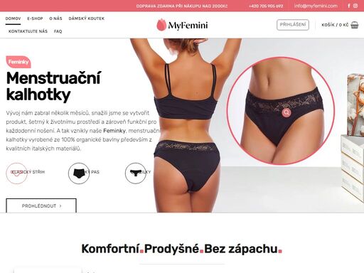 klasický střih, brazilky anebo vysoký pas? ručně ušité menstruační kalhotky z organické bavlny ve třech barevných variantách.