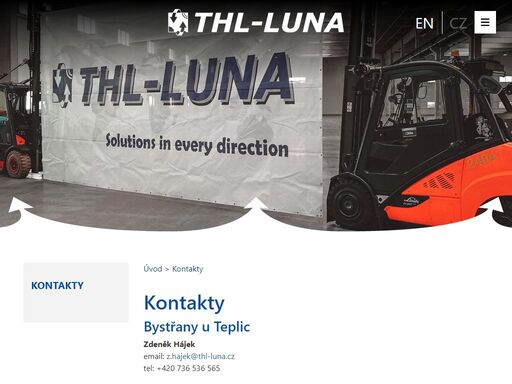 thl luna - skladování a manipulace / logistika / kontejnerová přeprava