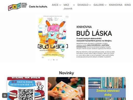 podívejte se na kulturní nabídku města jeseník - divadla, koncerty, festivaly, výstavy, přednášky, trhy, sportovní a taneční akce - online rezervace a informace