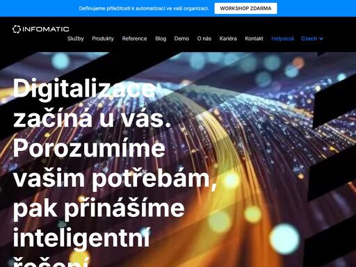 digitalizace organizace je proces, který spuštěním technického řešení teprve začíná. společně to zvládneme krok za krokem.