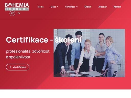 jsme nezávislým certifikačním orgánem nejen ve smyslu platných akreditačních pravidel českého institutu pro akreditaci, ale rovněž ve smyslu závislosti na jakémkoliv systému spojených a dceřiných certifikačních orgánů.